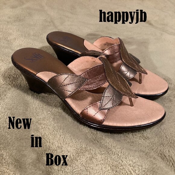 NIB Vintage Sofft Larya Leather Sandal Size 8.5M - Picture 3 of 13